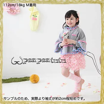 Panpantutu 森林系薄斗篷-灰M灰色