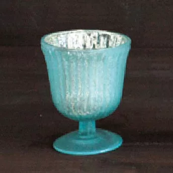 《Le Brillant》復古美感蠟燭腳杯水藍(S)