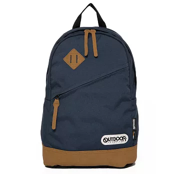 OUTDOOR 率真年代系列14吋電腦後背包-藍