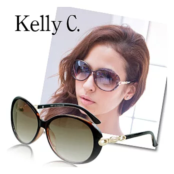 【Kelly C.】韓系復古太陽眼鏡(3款任挑)深褐