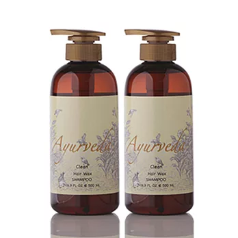 Ayurveda 阿育吠陀桔橙複方髮泥髮蠟專用洗髮露(500ml*2)