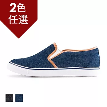 PLAYER簡約休閒懶人鞋 (TP60) - 共兩色26牛仔藍