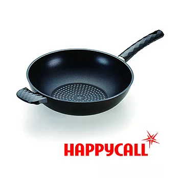 【UH】韓國HAPPYCALL - 鑽石塗層不沾深炒鍋-30cm