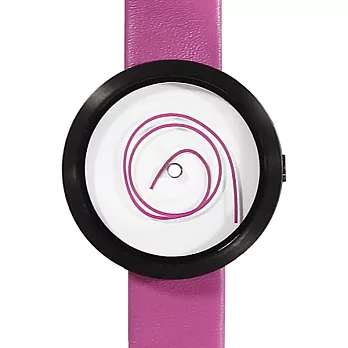 NAVA DESIGN Ora Unica時尚腕錶套組-白x玫瑰粉