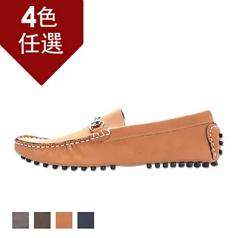 PLAYER 釦飾休閒豆豆鞋 (GP43) - 共四色28棕