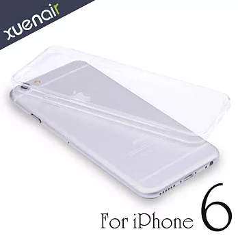 Xuenair Apple iPhone 6 4.7吋透明超薄果凍保護套