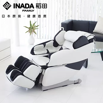 日本INADA 稻田 EMBRACE DELUXE 頂級溫熱按摩椅 HCP-N333 奢華白