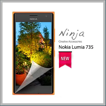 【東京御用Ninja】NOKIA Lumia 735專用高透防刮無痕螢幕保護貼