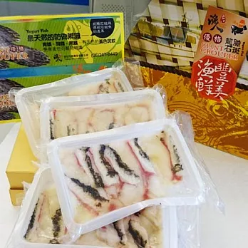 《台江漁人港》優格龍膽石斑-清肉切片(150g/包)