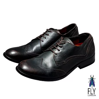Fly London(男)深度皇家 牛皮抛面英式皮鞋 - 品味咖40品味咖