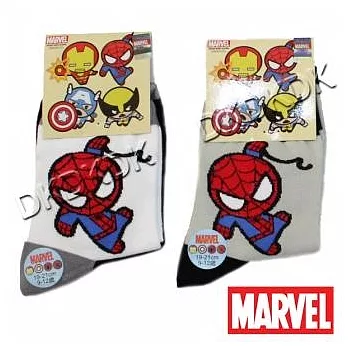 復仇者聯盟 蜘蛛人 精梳棉童襪(3入) 15-18cm (5-8歲)