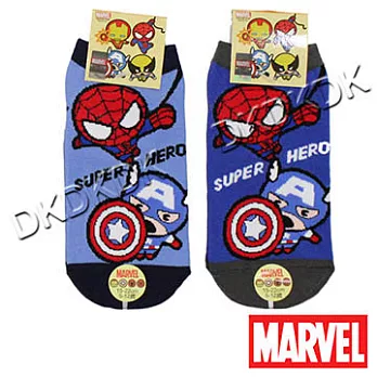 復仇者聯盟 蜘蛛人 美國隊長 直板襪(3入) 22-26cm(成人)