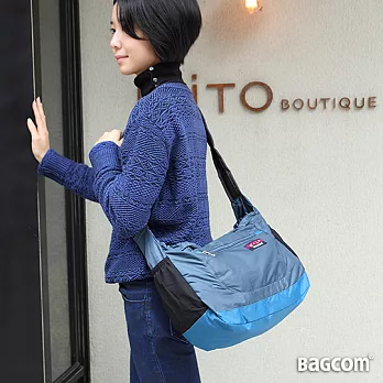 Bagcom Masaki Melody 輕悅旅遊收納肩背包(可斜背)-湛藍