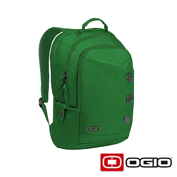 OGIO SOHO 17 吋鈕扣造型電腦後背包 (綠色)