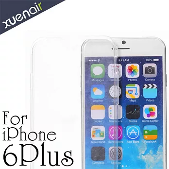 Xuenair Apple iPhone 6 Plus 5.5吋透明超薄果凍保護套