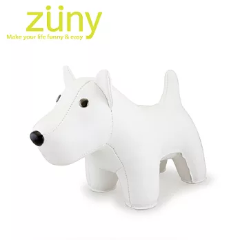Zuny Classic-西高地梗犬造型擺飾書檔(白色)