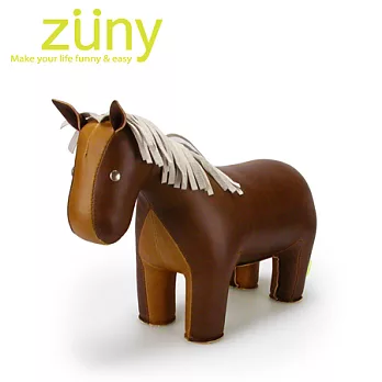 Zuny Classic-馬造型擺飾書檔(咖啡色)
