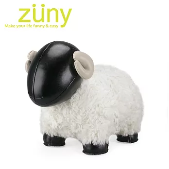 Zuny-綿羊造型擺飾書檔(BomyII-黑頭白毛)