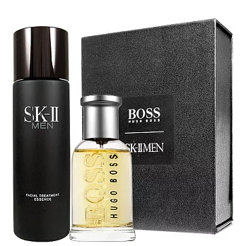 SK-Ⅱ 男士活能青春露(150ml)+HUGO BOSS 自信男性淡香水(50ml)禮盒