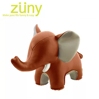 Zuny-大象造型擺飾書檔(AbbyII-黃褐色)