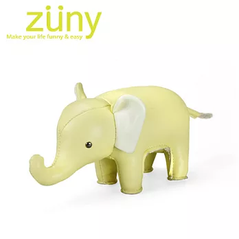 Zuny Classic-大象造型擺飾紙鎮(奶油黃色)