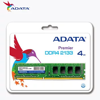 ADATA 威剛 4G DDR4 2133 桌上型記憶體