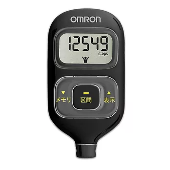 歐姆龍 OMRON 計步器 HJ-203 夜空黑