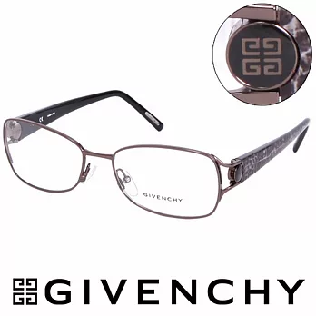 GIVENCHY 法國魅力紀梵希大理石花紋復古金屬光學鏡框(黑) GIVGV3870568