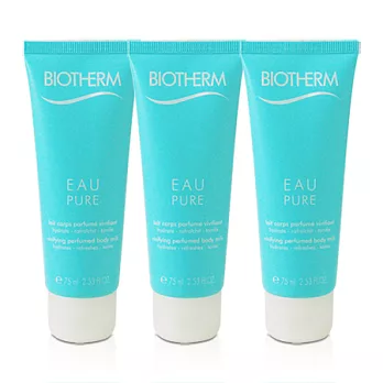 BIOTHERM 碧兒泉 純淨果氛身體乳 75ml*3