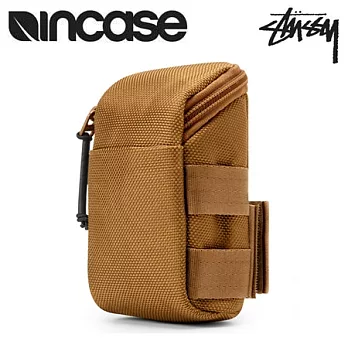 【Incase】Incase X Stussy 聯名系列Stussy Utility Pouch 限量版 多功能潮流掛包 (沙漠金)