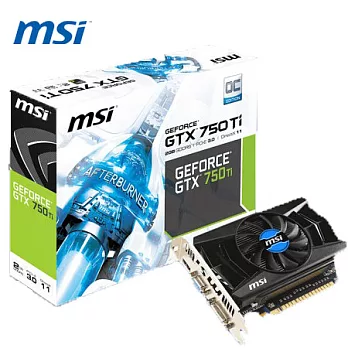 MSI 微星 N750TI 2GD5/OCV1 顯示卡