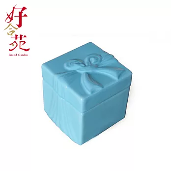 好合苑-全意包福瓷盒 藍色