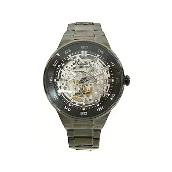 KENNETH COLE 達爵正視廳時尚個性優質機械腕錶-黑-IKC9343