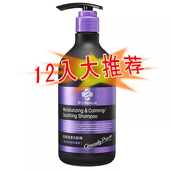 台塑生醫Dr’s Formula晶極潤澤洗髮精580g*12