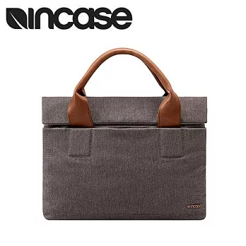 【Incase】Pathway Collection 復古皮革系列 Rolltop Sleeve 15＂ 復古反摺皮革手提筆電包