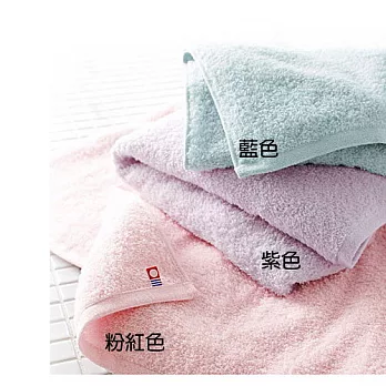 【cecile雜貨】今治輕柔素色純棉毛巾(80x33)藍色