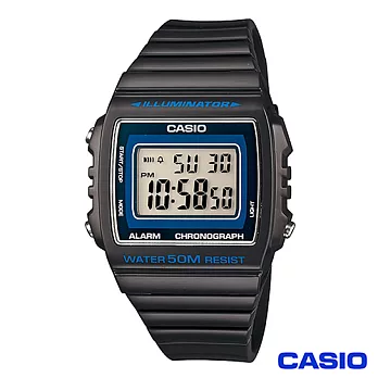 CASIO 卡西歐鬧鈴電子錶 W-215H-8A