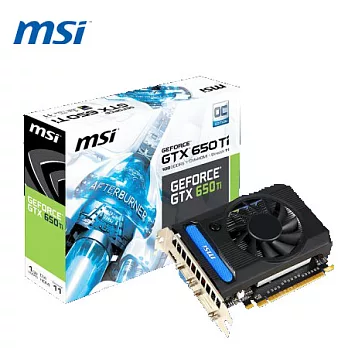 MSI 微星 N650Ti-1GD5/OCV4 顯示卡