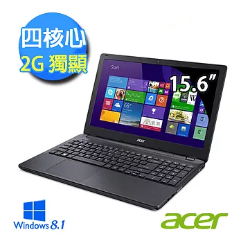 【Acer】E5-551G 15.6吋筆電加碼贈好禮-升8G (A8-7100/四核心/4G/2G獨顯/500G/WIN8.1)