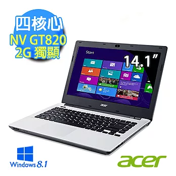 【Acer】E5-411G-P0FP 14吋筆電 (N3540/四核心/4G/2G獨/500G/WIN8.1)