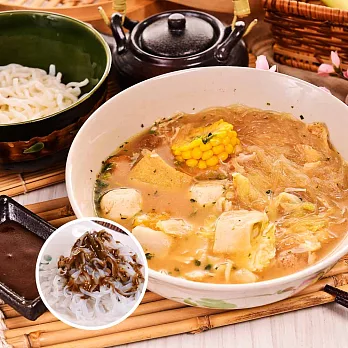 樂活e棧 蕃茄濃湯降卡火鍋+1111光棍蒟蒻麵-鐵板細麵 (1人份/共4組)