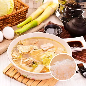 樂活e棧 膠原蛋白降卡火鍋+1111光棍蒟蒻飯 (1人份/共4組)