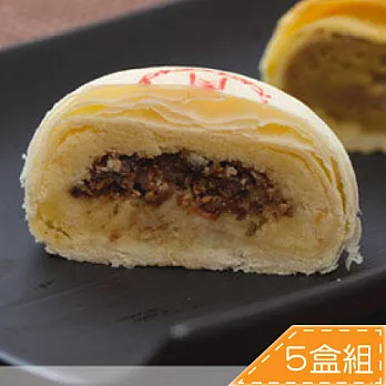 千家軒 經典手工綠豆椪9入X5盒(古早味滷肉)組