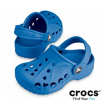 Crocs - 童 - 小貝雅 -23寶藍色