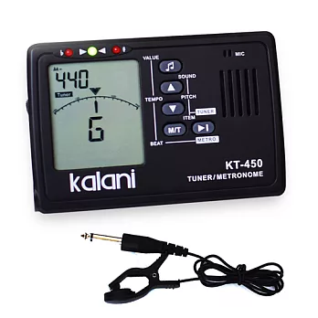 Kalani 三合一 節拍/調音/定音器 (附拾音夾) KT-450