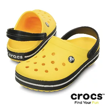 Crocs - 中性 - 卡駱班 -42黃/黑色