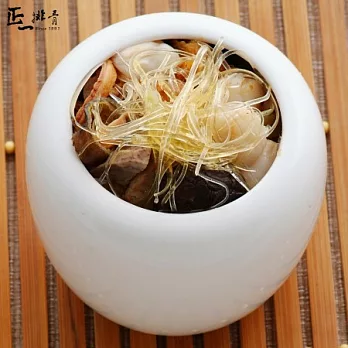 《正一排骨》專屬個人單甕佛跳牆 (600g/ 內容物 ) 即食年菜推薦
