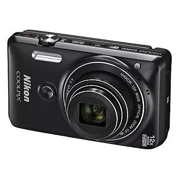 Nikon COOLPIX S6900 12倍光學變焦相機(公司貨)+32G+原廠包+原電+專用座充+讀卡機+小腳架+清潔組+保護貼+伸縮自拍桿-黑色