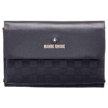 曼德羅德 格紋手拿包-3002