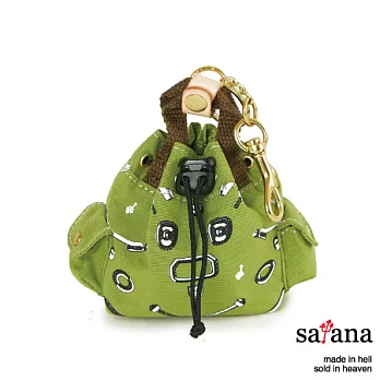 satana - 聖誕驚喜 迷你束口包 - 草綠色